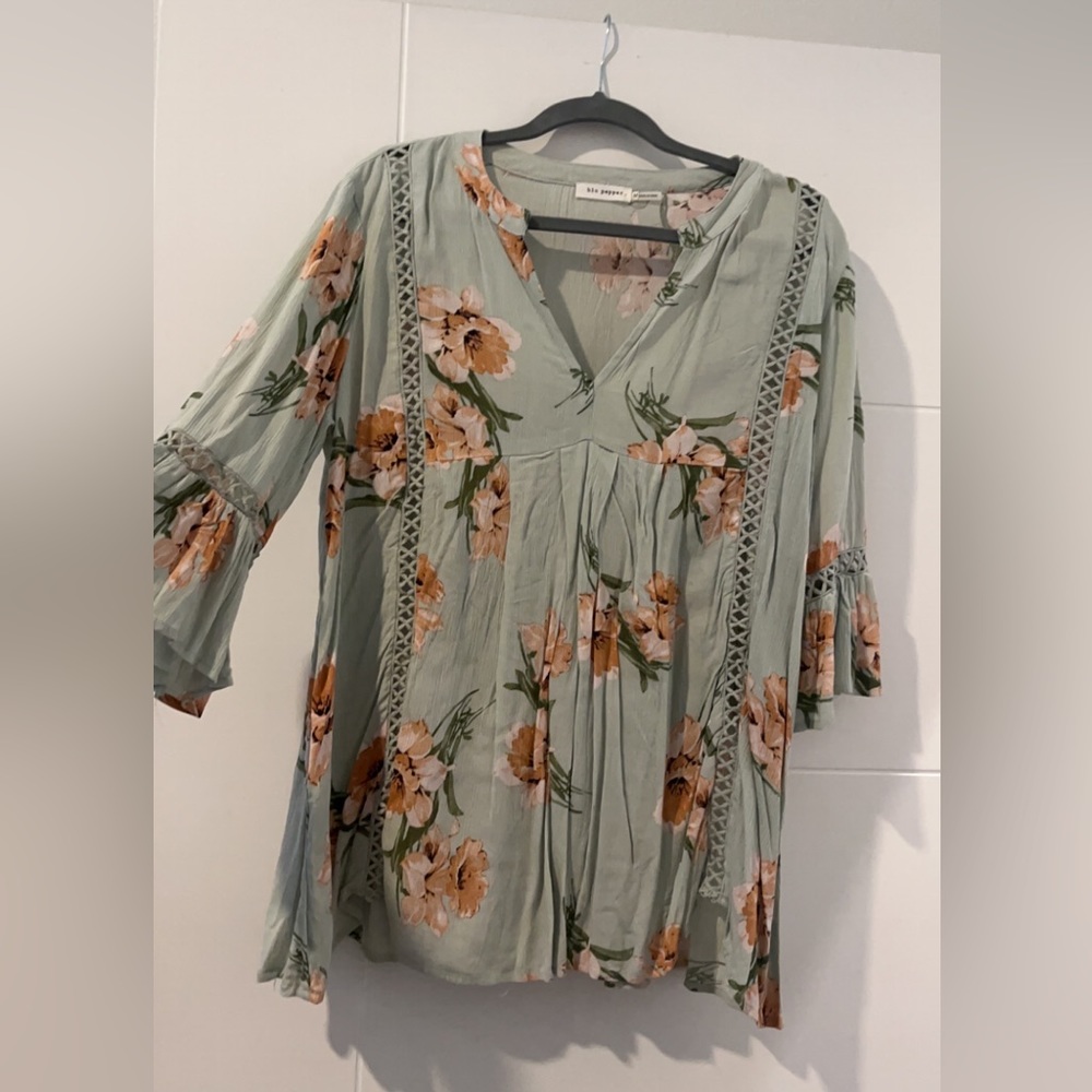 Blu Pepper Blouse